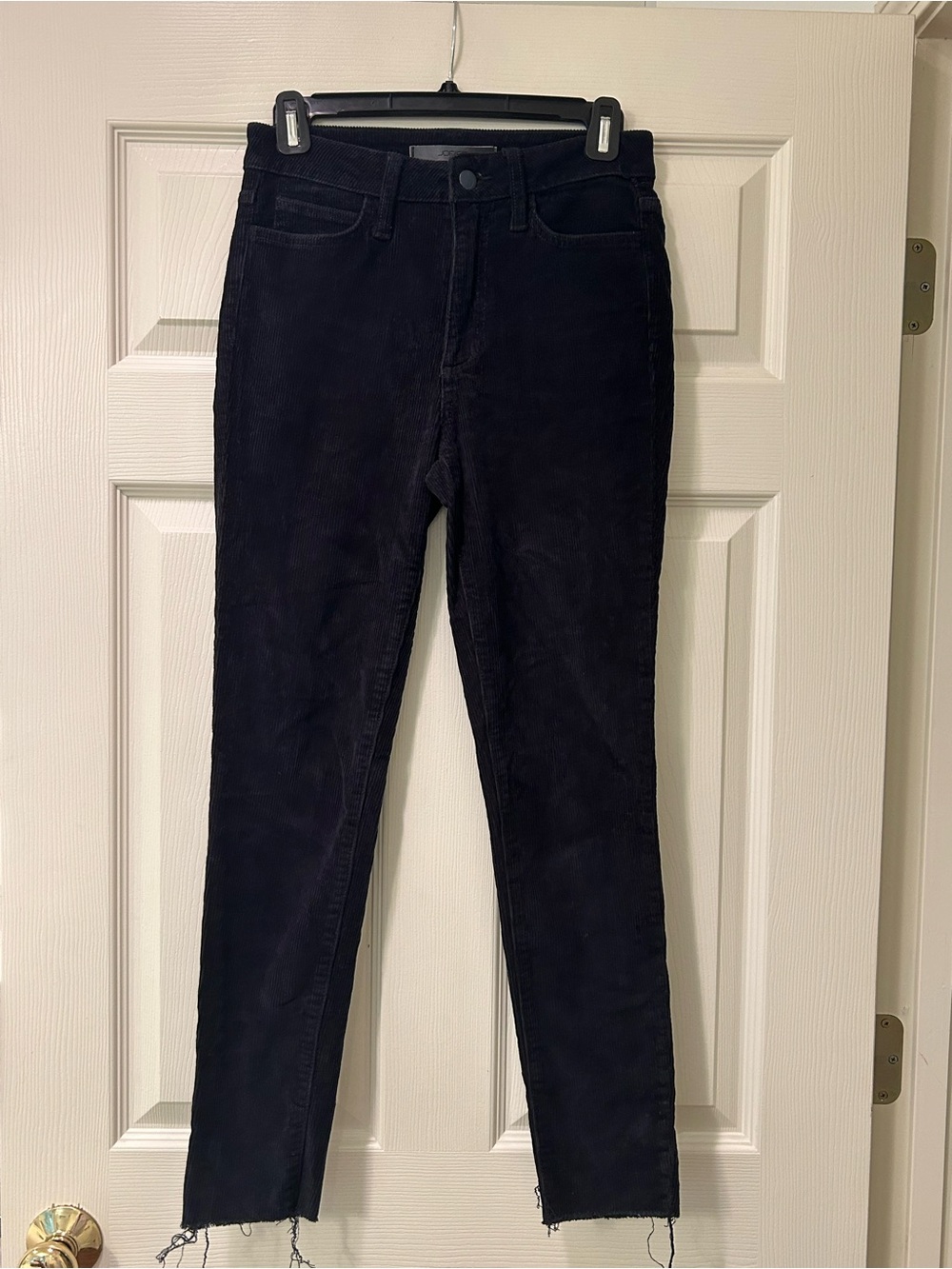 Joe's Jeans Black Skinny Corduroy Jeans